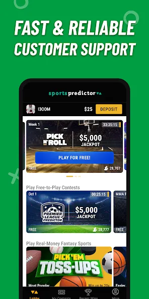 Sports Predictor: Fantasy Game (Спорт Прогнозист)  [МОД Бесконечные монеты] Screenshot 5