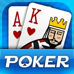 Взлом Texas Poker Polski  (Boyaa) (Техасский Покер Польский)  [МОД Много монет] - стабильная версия apk на Андроид