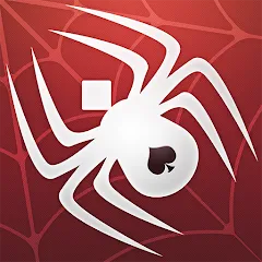 Взлом Spider Solitaire  [МОД Menu] - полная версия apk на Андроид