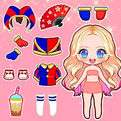 Скачать взлом Doll Dress Up: Makeup Games (Долл Дресс Ап)  [МОД Unlimited Money] - стабильная версия apk на Андроид