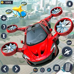 Скачать взлом Flying Car Robot Game Car Game  [МОД Меню] - последняя версия apk на Андроид