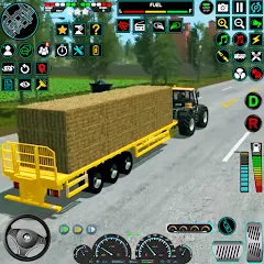 Взлом Indian Tractor Game Farming 3D  [МОД Menu] - последняя версия apk на Андроид