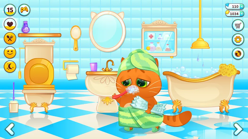 Bubbu – My Virtual Pet Cat  [МОД Unlimited Money] Screenshot 1