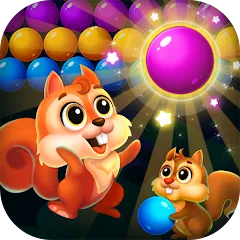 Взлом Bubble Shooter Rescue (Бабл Шутер Рескью)  [МОД Все открыто] - последняя версия apk на Андроид