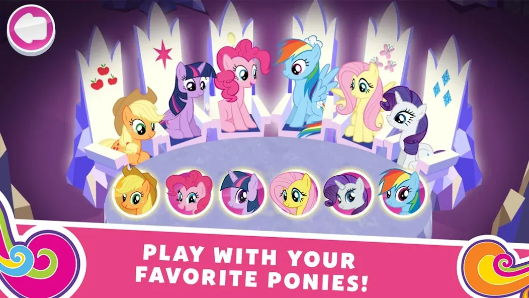 My Little Pony: Harmony Quest (Май Литл Пони)  [МОД Бесконечные деньги] Screenshot 1