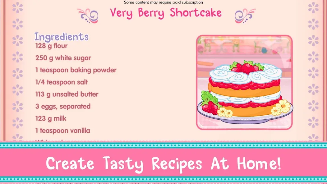 Strawberry Shortcake Bake Shop  [МОД Unlocked] Screenshot 4