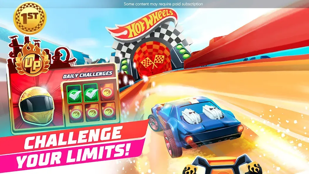 Hot Wheels Unlimited (Хот Вилс Анлимитед)  [МОД Много монет] Screenshot 1