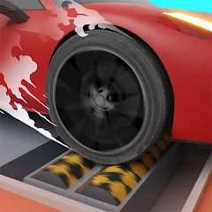 Взлом Dyno Racing (Дино Рейсинг)  [МОД Все открыто] - полная версия apk на Андроид