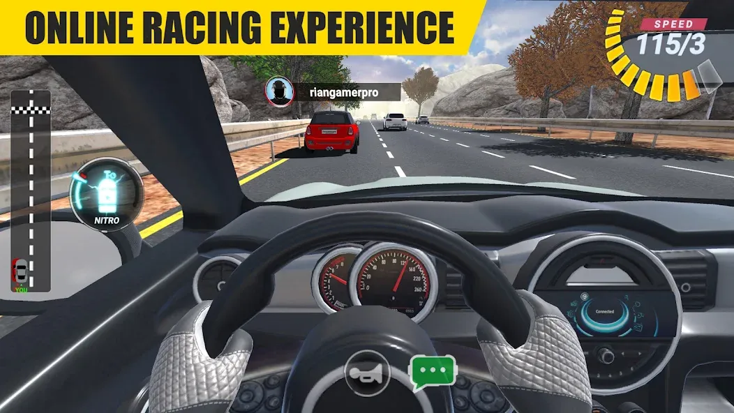 Racing Online:Car Driving Game  [МОД Бесконечные монеты] Screenshot 1