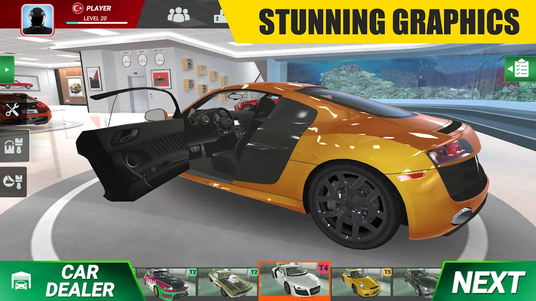 Racing Online:Car Driving Game  [МОД Бесконечные монеты] Screenshot 4