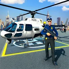 Взлом Police Helicopter Chase Game  [МОД Меню] - стабильная версия apk на Андроид