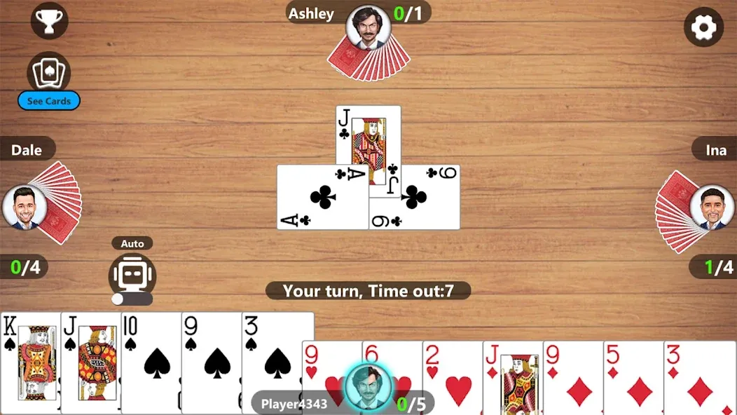 Callbreak Master 3 - Card Game  [МОД Menu] Screenshot 3