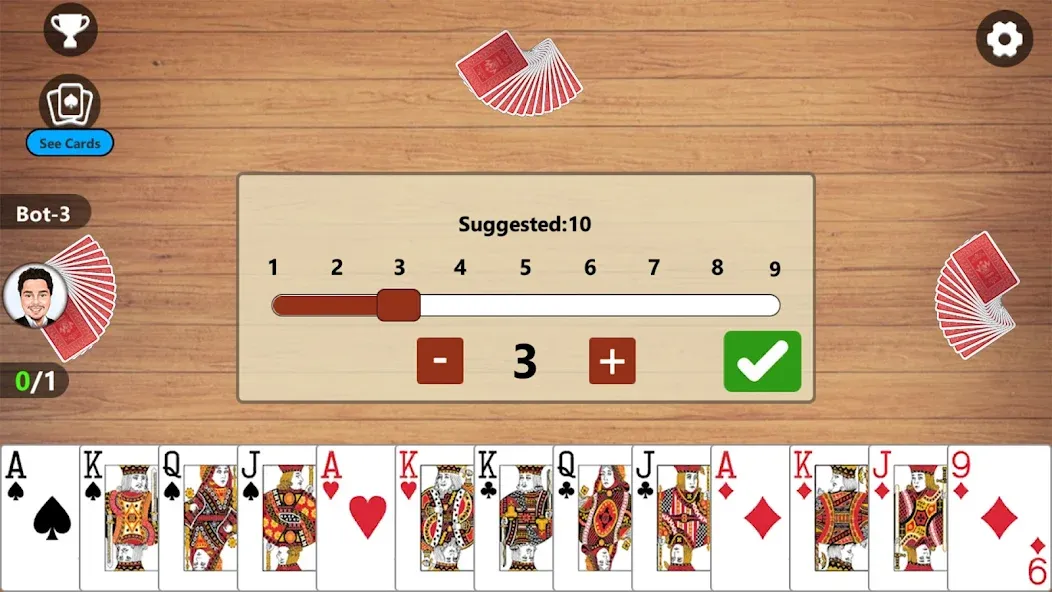 Callbreak Master 3 - Card Game  [МОД Menu] Screenshot 5