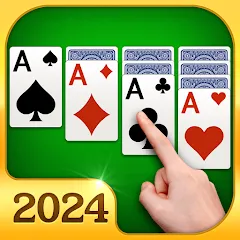 Взлом Solitaire -Klondike Card Games  [МОД Много денег] - стабильная версия apk на Андроид