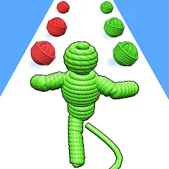 Скачать взломанную Rope-Man Run (Трос)  [МОД Mega Pack] - стабильная версия apk на Андроид