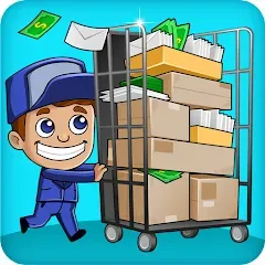 Скачать взломанную Idle Mail Tycoon (Айдл Мейл Тайкун)  [МОД Unlocked] - полная версия apk на Андроид