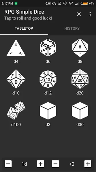 RPG Simple Dice (РПГ Простые Кости)  [МОД Бесконечные монеты] Screenshot 1