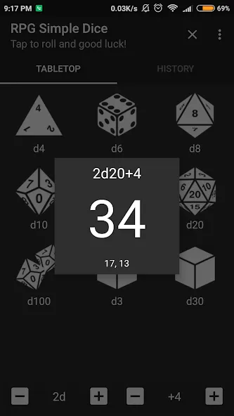 RPG Simple Dice (РПГ Простые Кости)  [МОД Бесконечные монеты] Screenshot 2