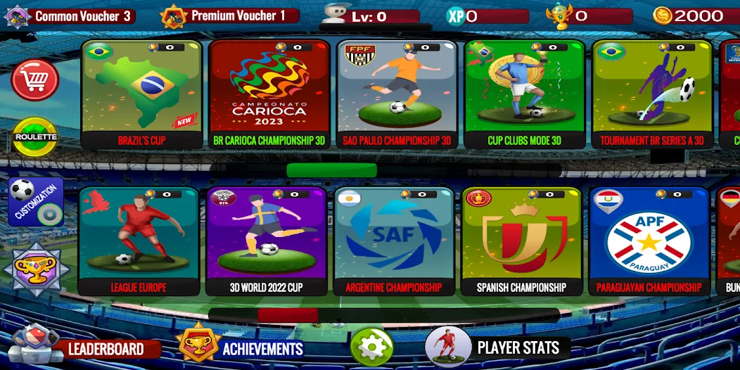 Button Football  [МОД Бесконечные монеты] Screenshot 2