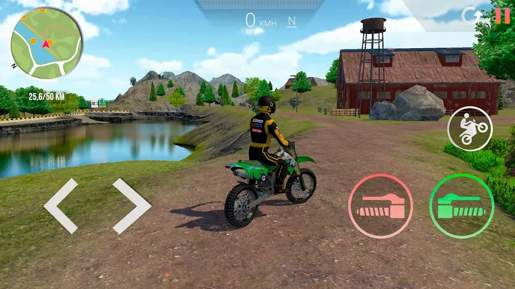 Motorcycle Real Simulator (Мотоцикл Реальный Симулятор)  [МОД Mega Pack] Screenshot 3