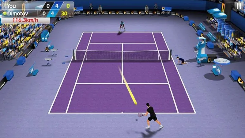 3D Tennis  [МОД Все открыто] Screenshot 4