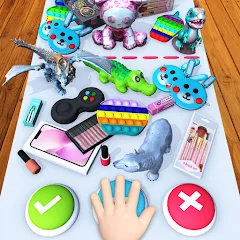 Скачать взломанную fidget trading: trade toys 3D (фиджет трейдинг)  [МОД Много монет] - полная версия apk на Андроид