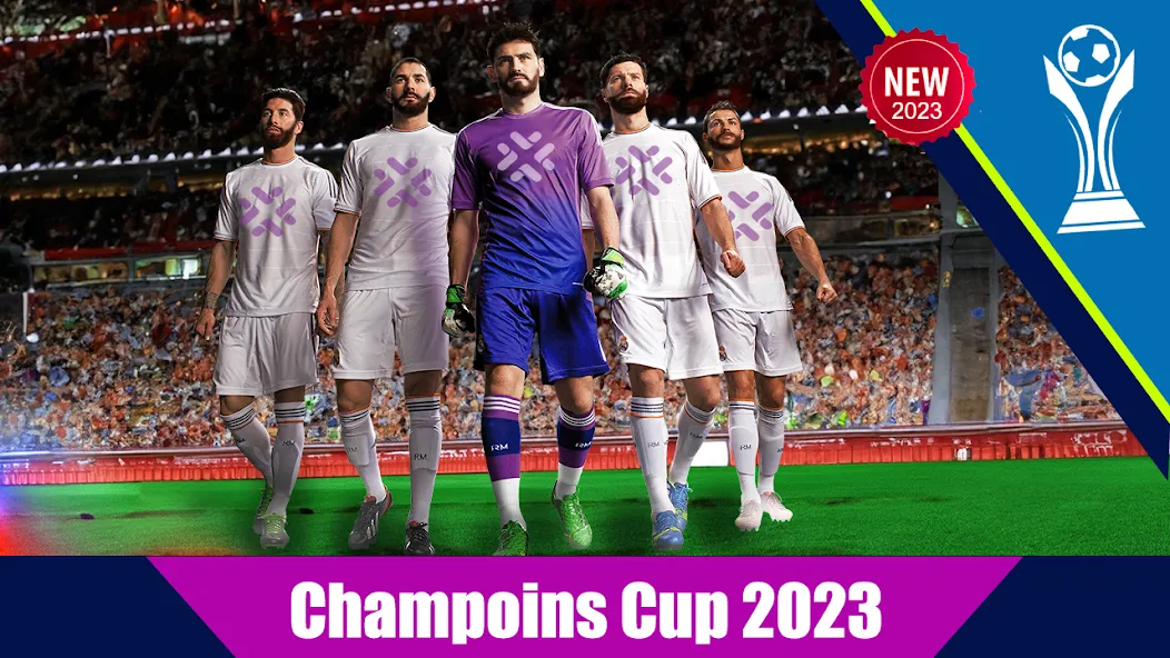 Football World Soccer Cup 2023 (Футбольный мировой ударник футбол)  [МОД Menu] Screenshot 1