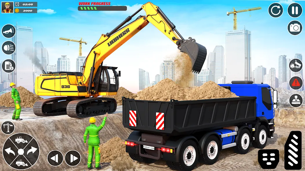 City Builder Construction Sim (Сити Билдер Констракшн Сим)  [МОД Mega Pack] Screenshot 1