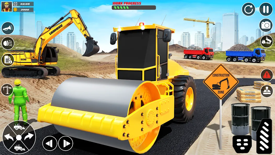 City Builder Construction Sim (Сити Билдер Констракшн Сим)  [МОД Mega Pack] Screenshot 2