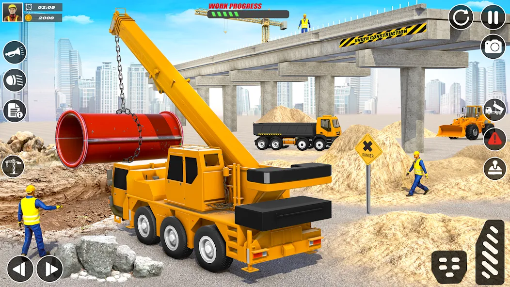 City Builder Construction Sim (Сити Билдер Констракшн Сим)  [МОД Mega Pack] Screenshot 3