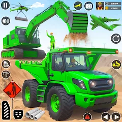 Скачать взломанную City Builder Construction Sim (Сити Билдер Констракшн Сим)  [МОД Mega Pack] - полная версия apk на Андроид