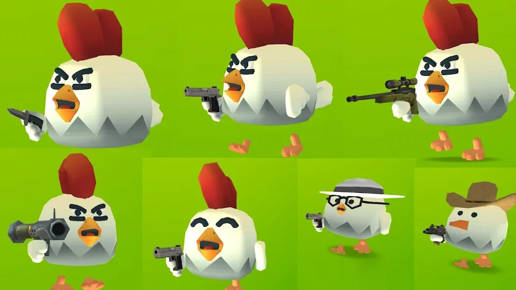 Chicken Gun (Чикен Ган)  [МОД Меню] Screenshot 1