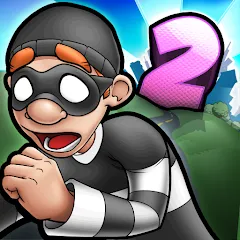 Скачать взломанную Robbery Bob 2: Double Trouble (Роббери Боб 2)  [МОД Меню] - полная версия apk на Андроид