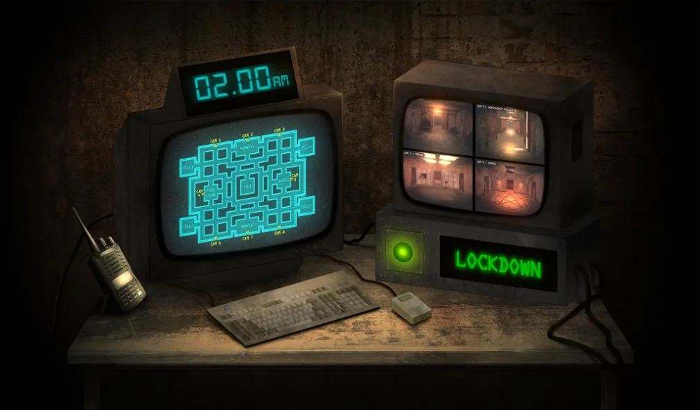 Asylum Night Shift 2 (Азайлум Найт Шифт 2)  [МОД Все открыто] Screenshot 1