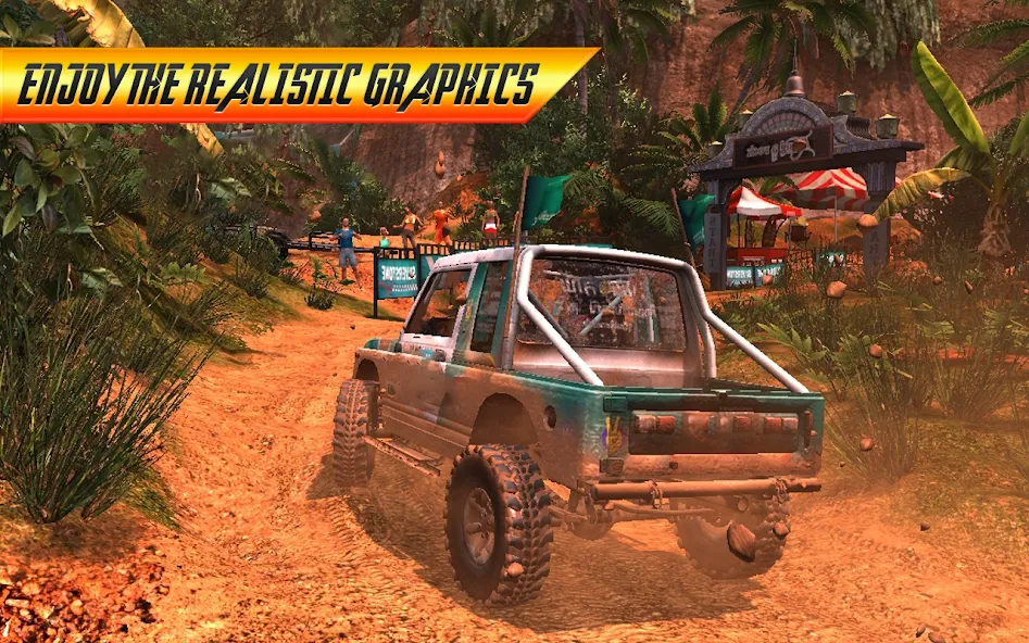 Offroad Jeep Driving Simulator  [МОД Unlimited Money] Screenshot 4