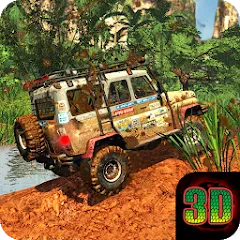 Взлом Offroad Jeep Driving Simulator  [МОД Unlimited Money] - стабильная версия apk на Андроид