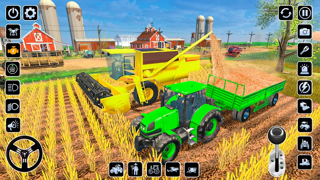 Farming Games & Tractor Games  [МОД Unlocked] Screenshot 4