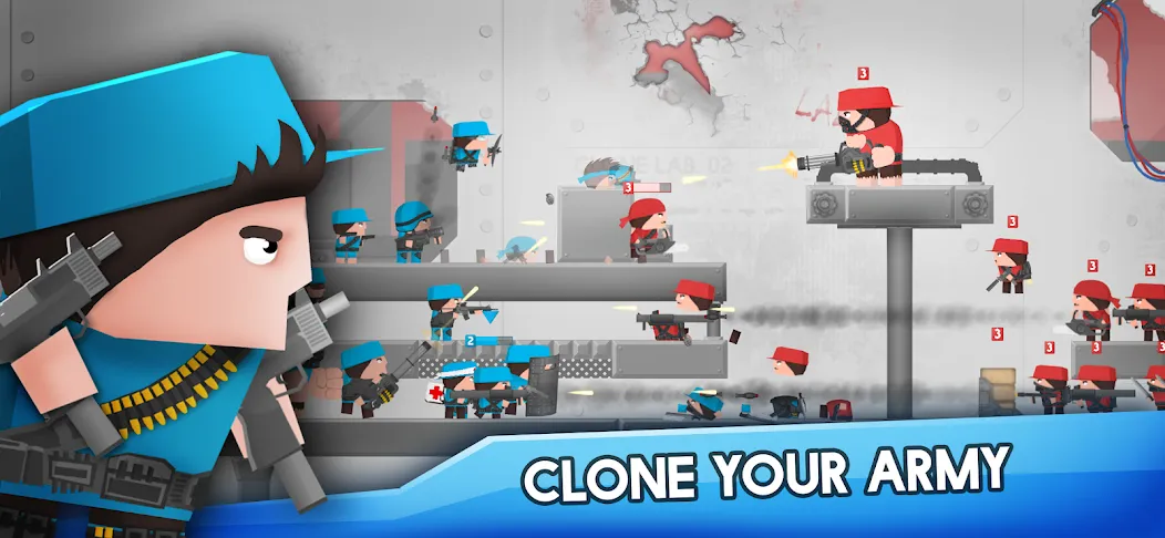 Clone Armies: Battle Game (Клоун армии)  [МОД Mega Pack] Screenshot 1