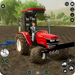 Взлом US Tractor Farming Games 3d  [МОД Unlimited Money] - полная версия apk на Андроид