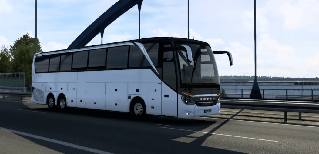 Bus Game Traveling Simulator  [МОД Unlocked] Screenshot 1