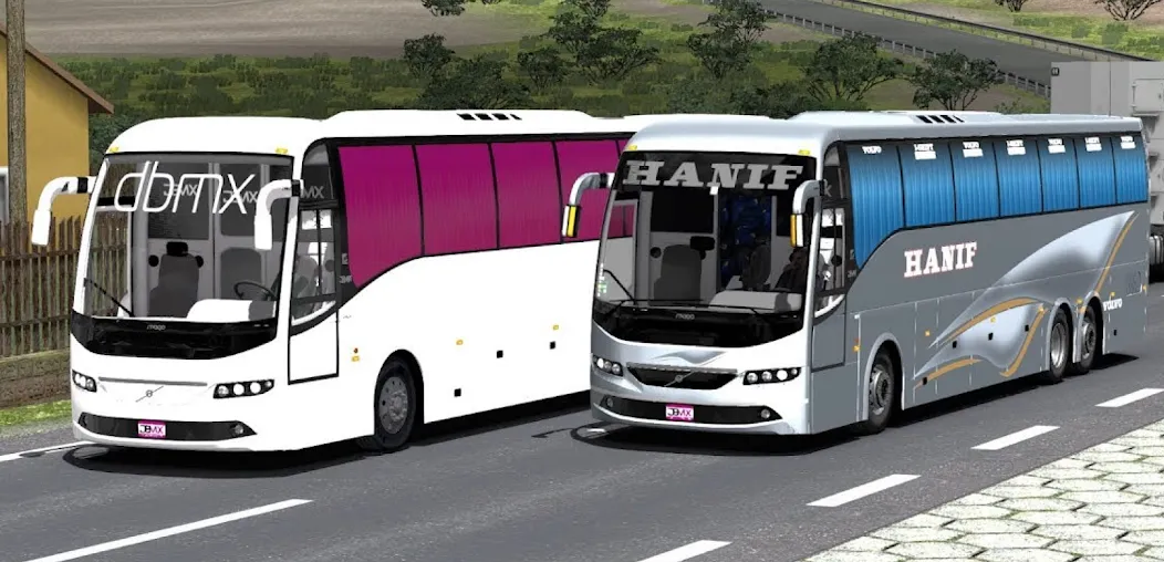 Bus Game Traveling Simulator  [МОД Unlocked] Screenshot 2