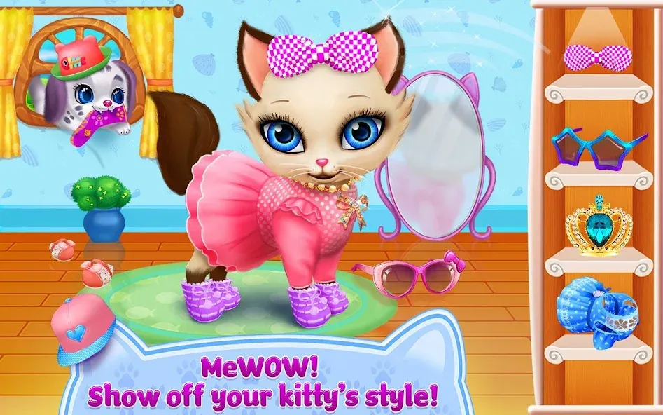 Kitty Love - My Fluffy Pet  [МОД Бесконечные деньги] Screenshot 1