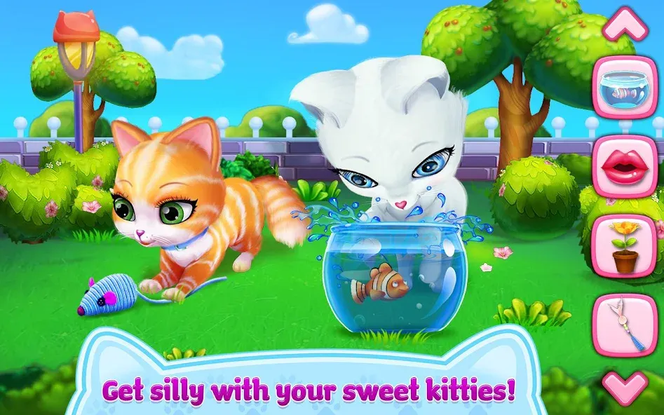 Kitty Love - My Fluffy Pet  [МОД Бесконечные деньги] Screenshot 2