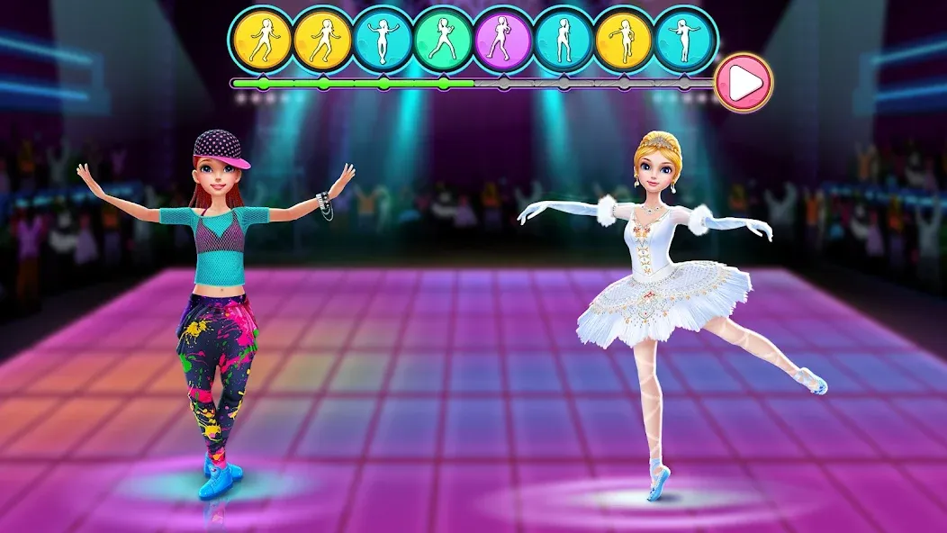 Dance Clash: Ballet vs Hip Hop  [МОД Unlimited Money] Screenshot 5