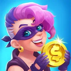 Скачать взломанную Coin Gangster - Spin Master (Коин Гангстер)  [МОД Unlimited Money] - полная версия apk на Андроид