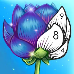 Скачать взлом Color Swipe Coloring Book game  [МОД Unlocked] - стабильная версия apk на Андроид