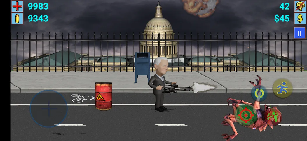 Aliens vs President (Элиены против Президента)  [МОД Unlimited Money] Screenshot 4