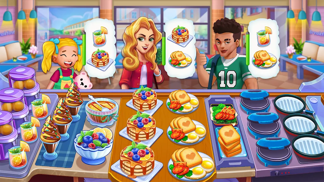 Food Voyage: Fun Cooking Games (Фуд Воядж)  [МОД Unlimited Money] Screenshot 3