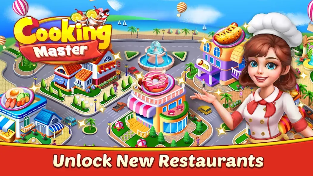 Cooking Master:Restaurant Game (Кукинг Мастер)  [МОД Mega Pack] Screenshot 1