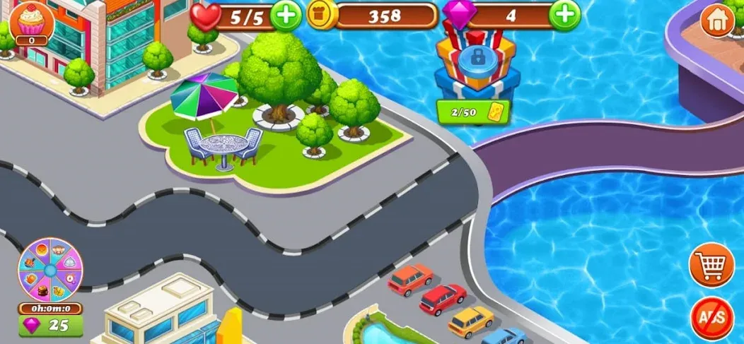 Food Game Crazy Super Chef  [МОД Unlimited Money] Screenshot 2